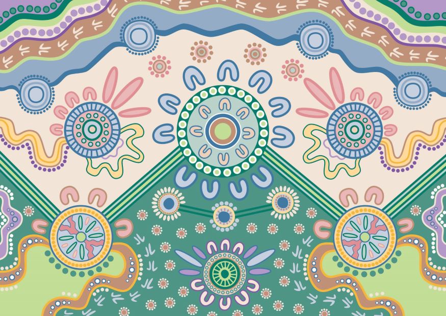 Cultivating Healing by Yirra Miya - Aboriginal Artwork